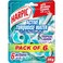 Harpic Active Turquoise Water Toilet Rim Block, Tropical Lagoon Scent, 35g