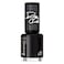 Rimmel London Nail Polish 60 Seconds Super Shine 900 Rita's Black 8ml