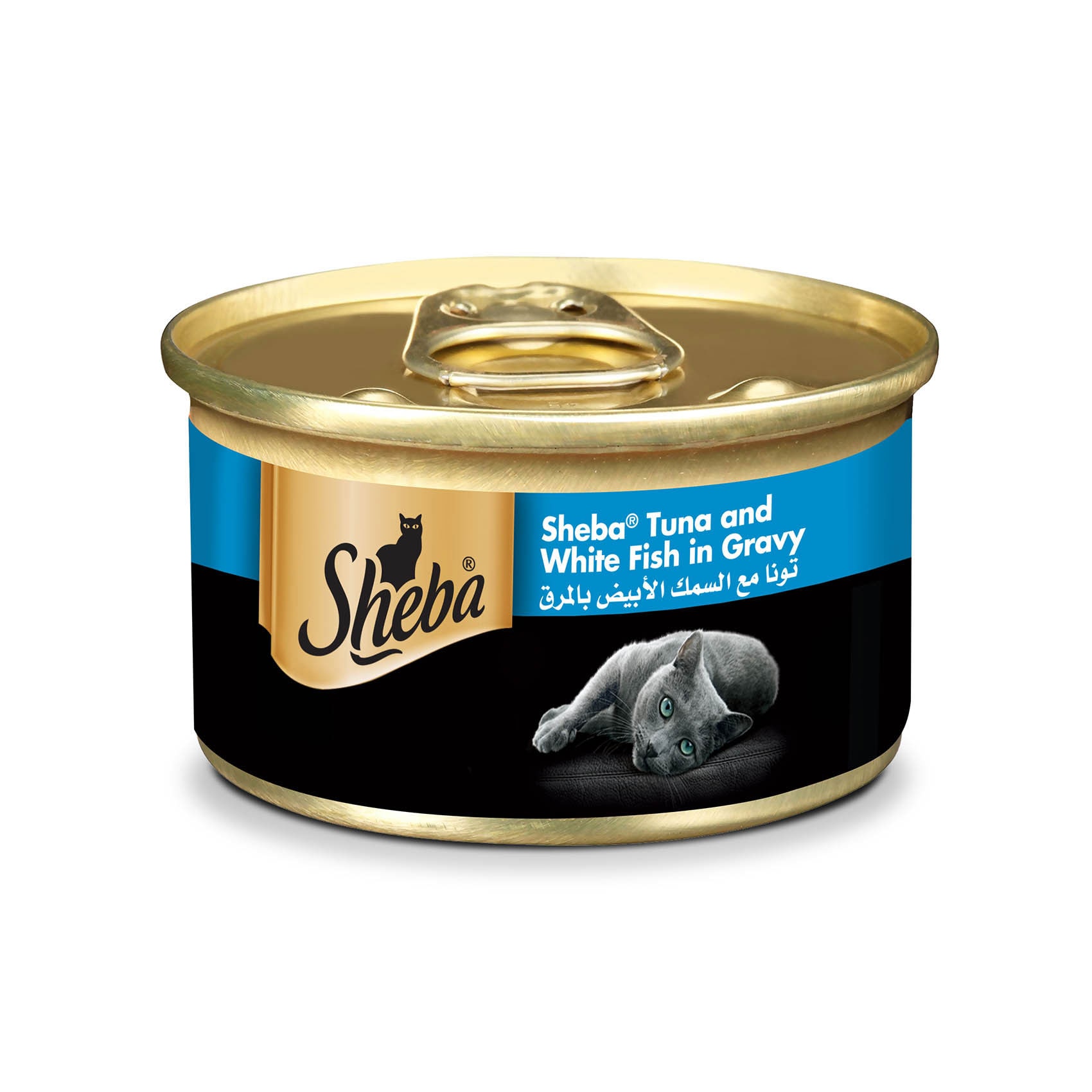 Buy SHEBA&reg; Tuna & White Fish Wet Cat Food Can 80g Online
