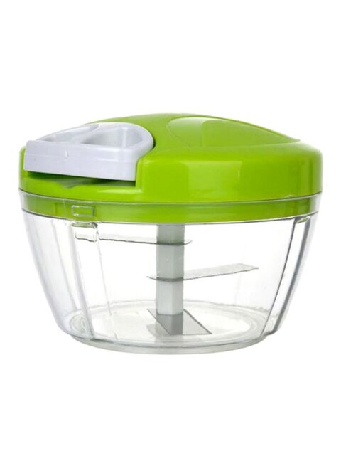 Generic Manual Food Chopper Green/Clear/White 100g