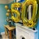 Markq 40 inch Number Balloons, Large Gold Foil Helium Balloons for Anniversary Wedding Birthday Party Decoration Supplies (Number 9)