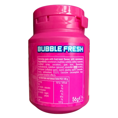 Mentos Sugar Free Bubble Fresh Chewing Gum 40 Pieces