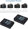 DMK Power EN-EL14 EN-EL14A Replacement Battery (2 Pack) and Dual USB Charger for Nikon EN-EL14, EN-EL14a P7000, P7100, P7700, P7800, D3100, D3200, D3300, D3500,D5100, D5200, D5300 D5500
