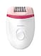 Philips Bre235/00 Satinelle Essential Corded Epilator White/Pink