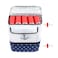 Anemoss Insulated Backpack, Soft Cooler Lunch Box, Waterproof Double Deck Insulated Lunch Bag, 2 Compartments, Carrying Hot &amp; Cold Food&amp;Drinks,  For Office, School, Picnic, Camp , For Men &amp; Women 18Qt