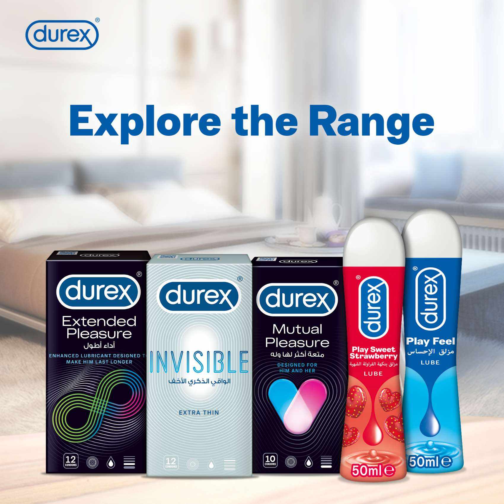 Durex Extra Safe Condom Clear 20 PCS