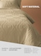 Parry Life 8 Pieces Set Includes 1 Comforter 260 x 240cm 2 Pillow Covers 2 Shawms 1 Bedsheet 2 Cushions