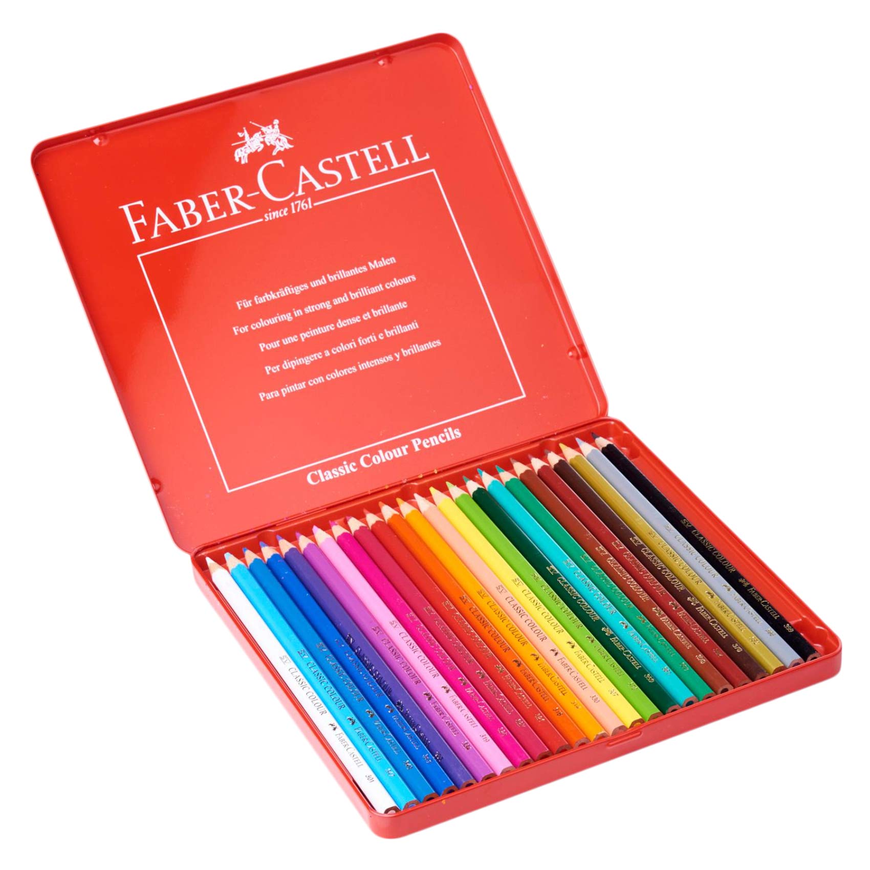 Faber Castell Classic Pencil Colour 24 Pieces product thumbnail 2