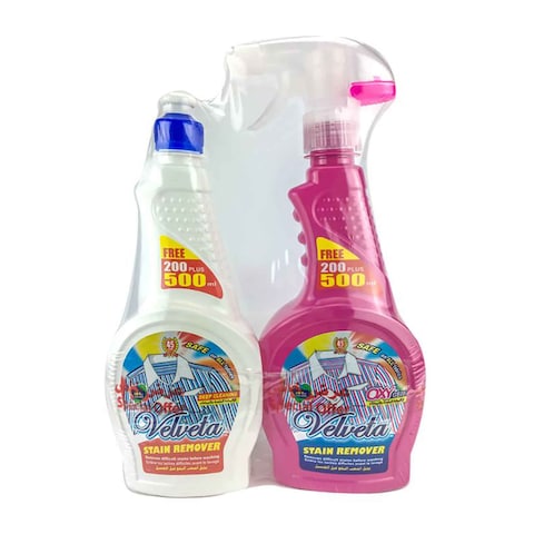 Velveta Spray Stain Remover - 700 ml + Refill - 700 ml