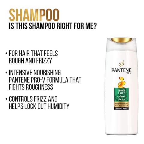 Pantene Pro-V Smooth and Silky Shampoo 1L