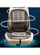 Wtrtr Wooden Back Support Cushion For Car
