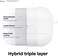 Elago Liquid Hybrid Hang designed for Airpods Pro 2nd Gen (2022) case cover with Carabiner - White