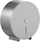 Royalford Paper Roll Dispenser - Rf10732 Stainless Steel Round Paper Tissue Holder Wall Mounted Key Lock Mechanism Space Saving Design Corrosion Resistant Silver