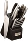 Cuisinart C77SS-17P 17-Piece Artiste Collection Cutlery Knife Block Set, Stainless Steel