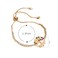 Aiwanto Beautiful Bracelet for Women's Hand Chain With Stone Work Bracelet