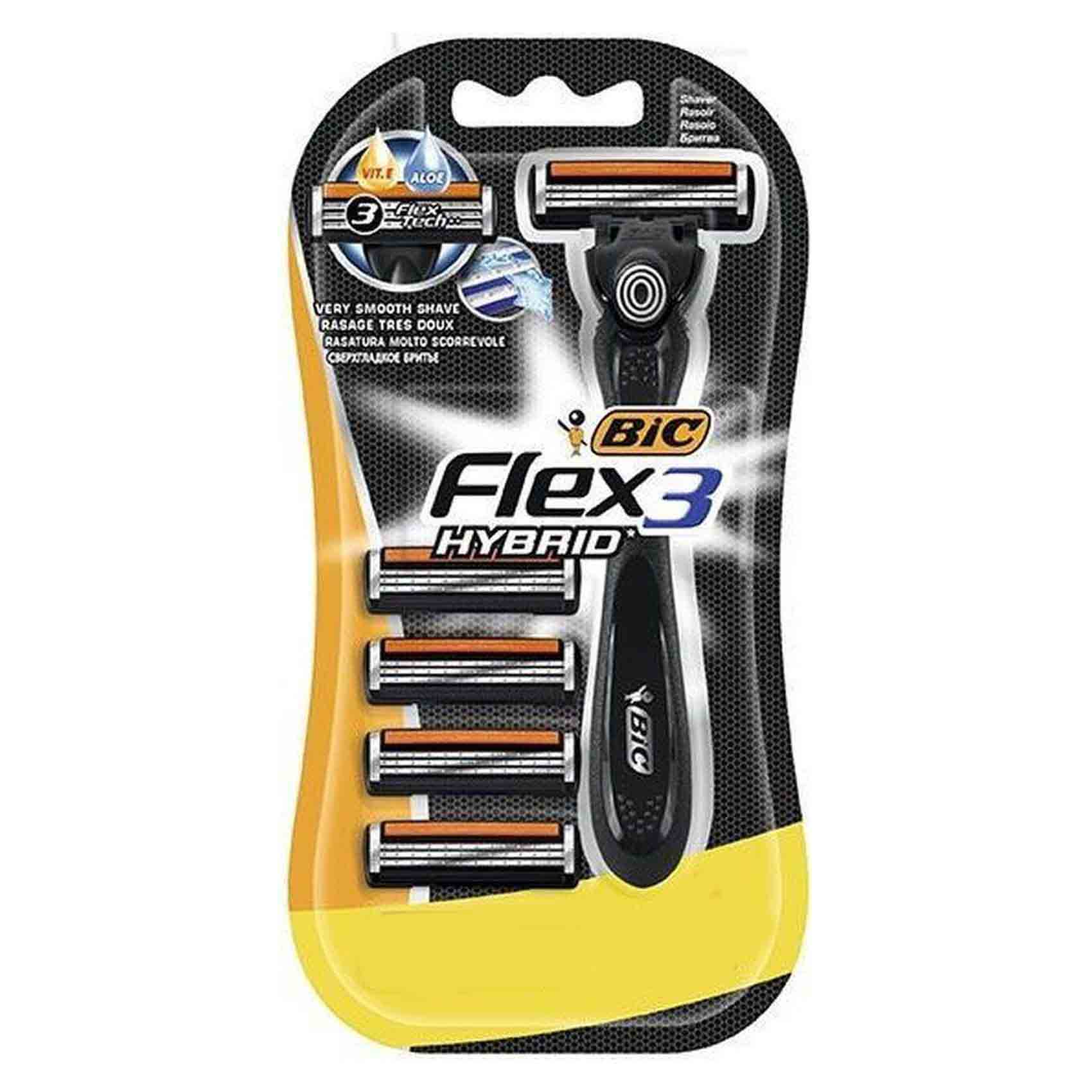 Cbic Razor Buy Bic Flex And Easy Razor 5 Blades Online | Carrefour UAE