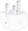 Apple 18W USB-C Power Adapter, UK, White, Mu7W2Ze/A