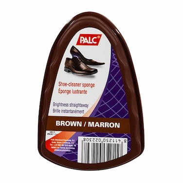 Palc Shoe Shine Sponge - Brown