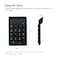 Generic-18 Keys Fashionable Low Noise Mini Numeric Keypad Waterproof 2.4G Wireless