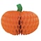 Halloween Pumpkin Honeycomb Medium 1Ct 12In