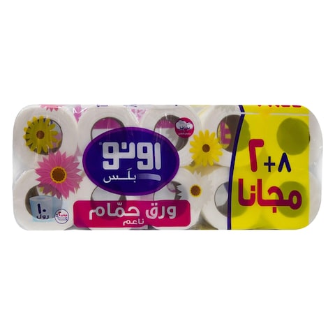 Buy Uno toilet tissue 220 sheet  8+2 roll in Saudi Arabia