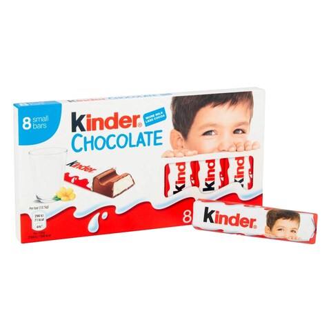 Kinder Chocolate 100G 8 Pieces