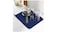 Dish drying mat, blue, 44x36 cm