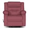 In House Velvet Classic Recliner Chair - Dark Pink - NZ30