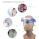 Generic-Full Face Cover Droplets-proof Fog-proof Dust-proof Face Shield Protective Cover Transparent Face Eyes Protector Safety Accessories