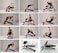 Marshal Fitness Multi-Functional Bench for Full All-in-One Body Workout Hyper Back Extension, Roman Chair, Adjustable Ab Sit up Bench, Decline Bench, Flat BenchMf-0072