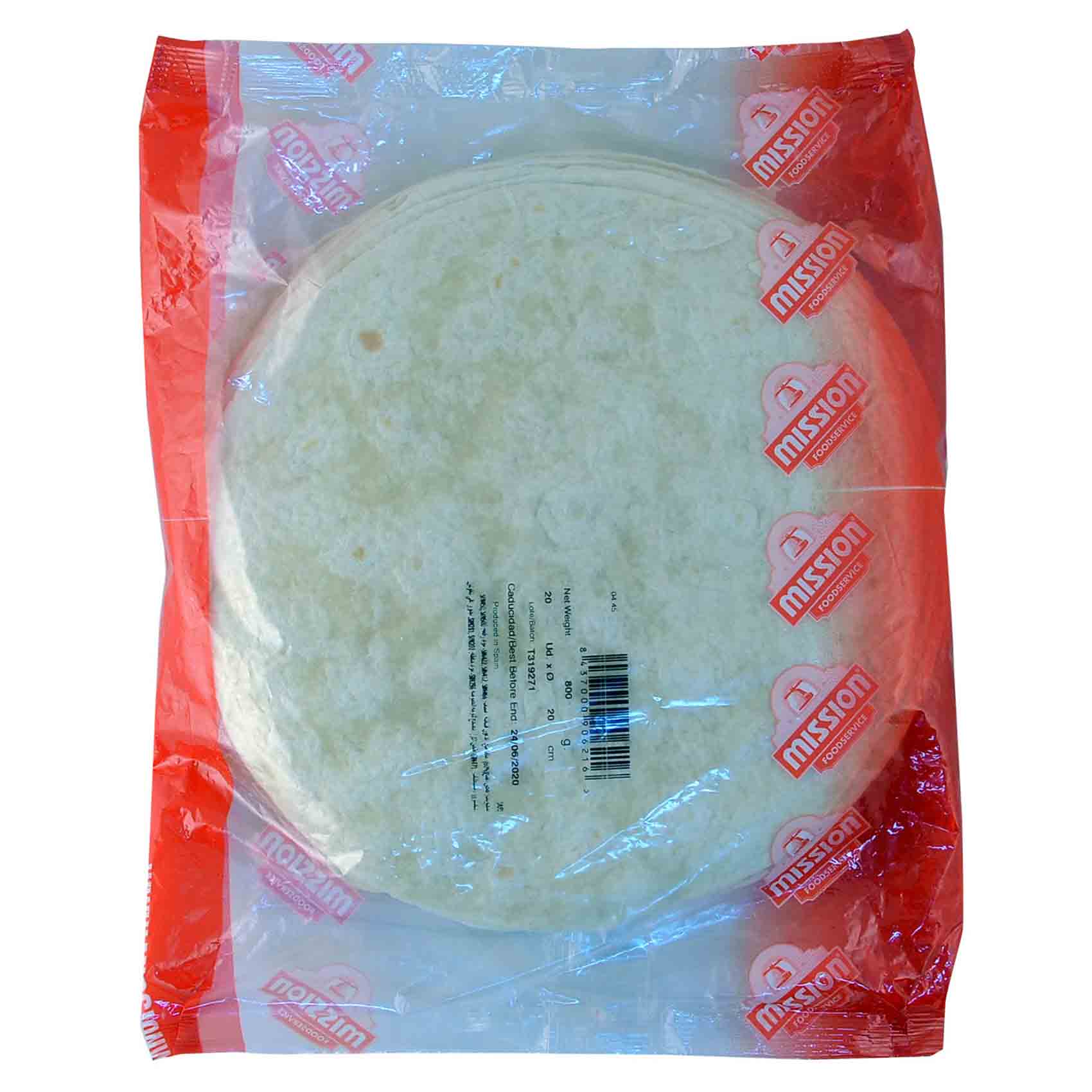 Mission Wraps Tortilla 20 Cm 20 Pieces product thumbnail 2