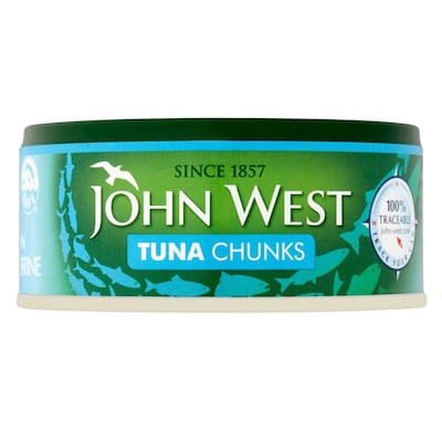 John West Tuna Chunks In Brine 145G  - Canned Fish