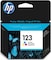 HP 123 Tri-Color Ink Cartridge, Cyan/Magenta/ Yellow - F6V16Ae