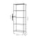 5-Tier Wire Shelving bathroom storage 5 Shelves Unit Metal kitchen Storage Rack