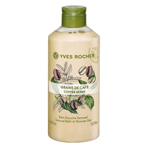 Yves Rocher Coffee Bean Sensual Bath And Shower Gel 400ml