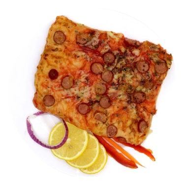 Pizza Chicken Sausage Portion