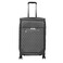 DKNY Signature 4 Wheel Soft Casing Luggage Trolley 78cm Black