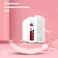Dongbin Mini Fridge Makeup, Mini Fridge Of Cooling And Heating With Mirror And LED Lighting, 8L In Dual-Use Car Refrigerator Family For Skin Care