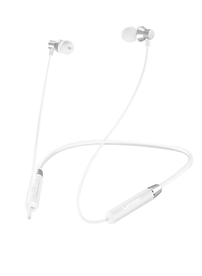 Lenovo HE05 Bluetooth5.0 Wireless In-Ear Neckband Headphones White