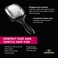 Denman Power Paddle For Fast And Comfortable Detangling And Blow Drying D38 - Combination Of D3 Styling Pins &amp; Paddle Brush, White/Black