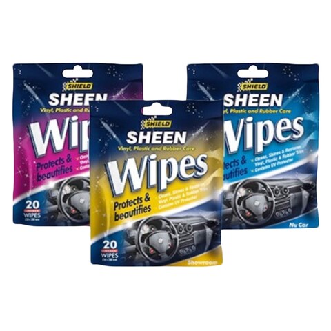 SHIELD SHEEN WIPES 20&#39;S SH150
