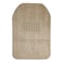 Generic High Quality Beige Universal Fit Carpet Car Floor Mat, Cotton With Rubber Material 3 Pcs Set