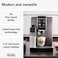 De'Longhi Dinamica Plus, Fully Automatic Coffee Machine with LatteCrema Milk System, One-Touch Cappuccino, ECAM380.95.TB, 1450 W, Titanium/Black 1.8L