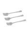 Royalford 3-Piece Dinner Fork Set Silver