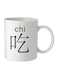 Giftex Chinese Word Eat Mug White/Black 11.5X10.5X10.5cm