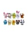 Generic 10-Piece Plush Animal Finger Puppets
