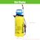 KKmoon-8L Hand Powered Sprayer Watering Spraying Sprinkling Can Atomizer with Pressure Relief Valve Long Wand Tube Adjustable Shoulder Strap for Home Cleaning Gardening Agricultural Watering