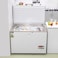 Geepas Chest Freezer, Freestanding Chest Freezer, GCF3506WAH 350L Deep Freezer with Adjustable Thermostat 2pc Food Basket Included LED Light Comes with Lock &amp; Key