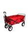 Generic Folding Shopping Hand Cart Trolley Red/Black 85x5x28 centimeter