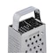 Royalford Stainless Steel 4 Side Grater, 9 Inch, RF10292, Grate, Slice And Zest, Sharp Blade &amp; Easy Grip Handle, Best For Parmesan Cheese, Vegetables, Ginger